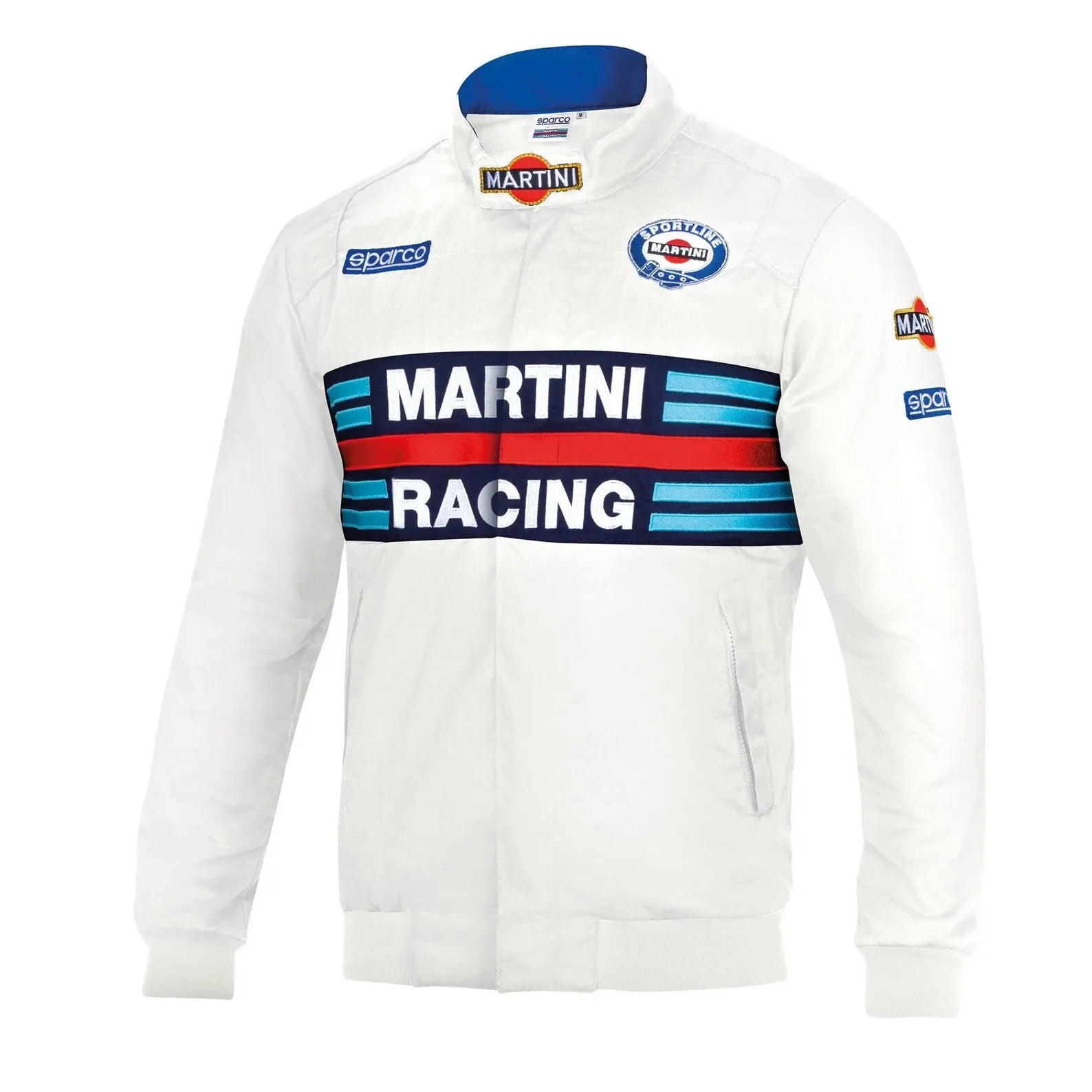 Jacket Martini Racing Bomber White | Kartex Suits