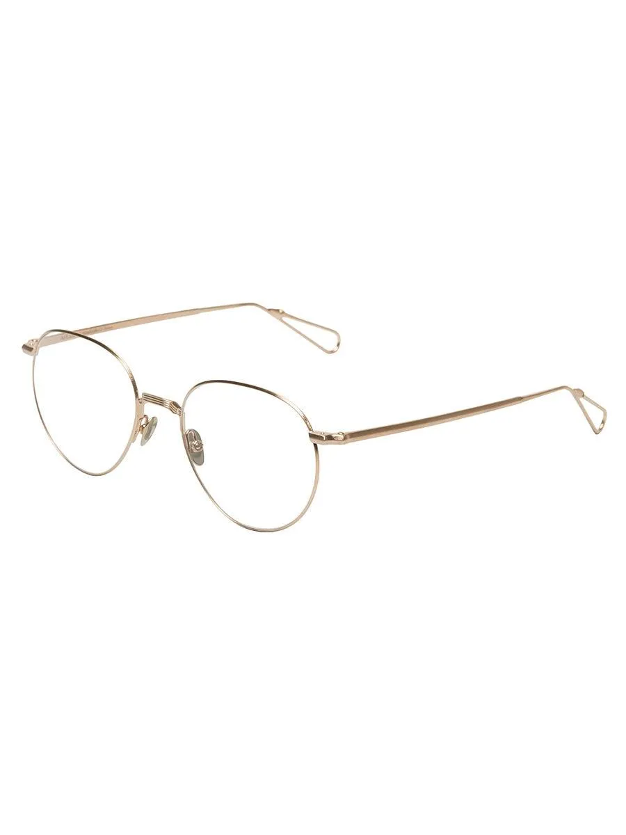 Jean Nicot Champagne Brushed eyeglasses