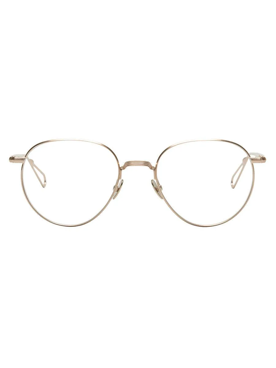 Jean Nicot Champagne Brushed eyeglasses