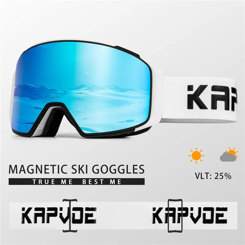 Kapvoe K0716 Ski Goggle with Magnetic Lens