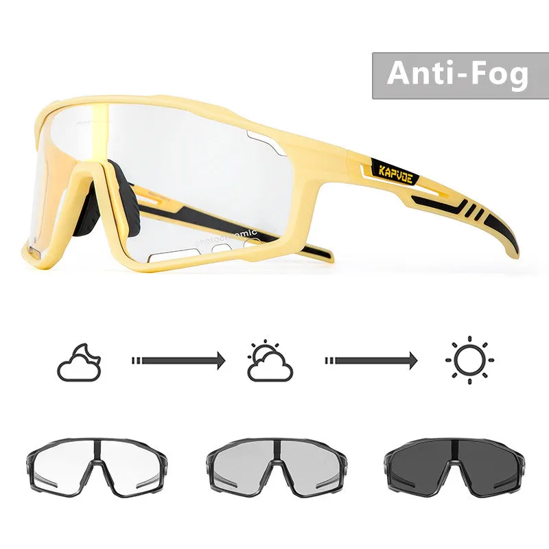 Kapvoe X76 Anti-Fog Photochromic Sunglasses