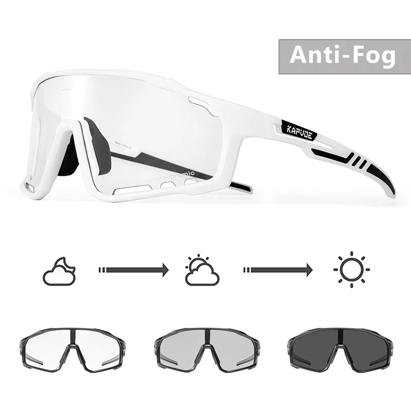 Kapvoe X76 Anti-Fog Photochromic Sunglasses