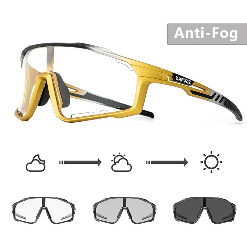 Kapvoe X76 Anti-Fog Photochromic Sunglasses