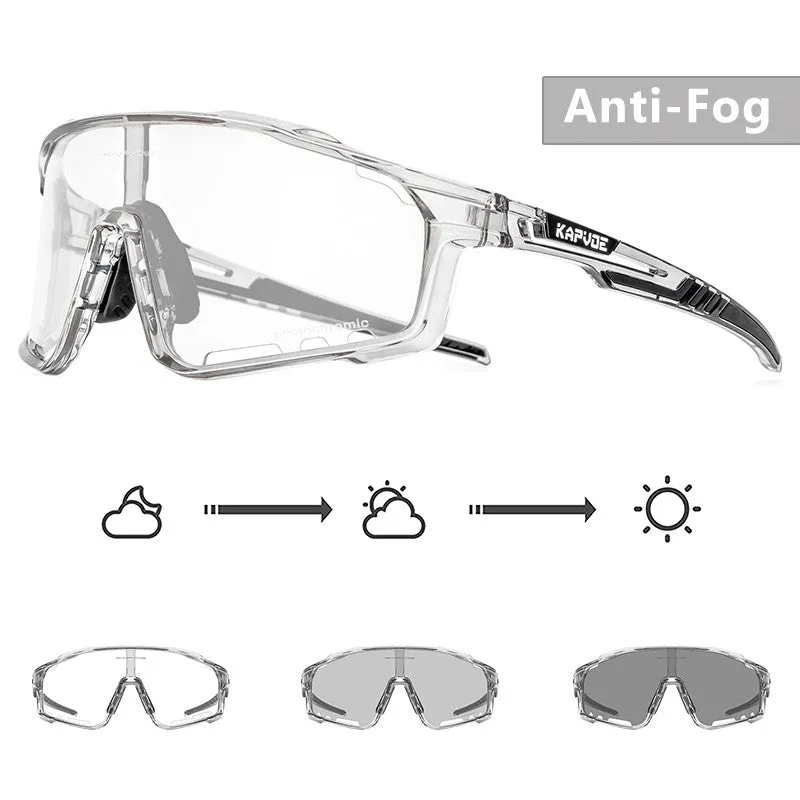 Kapvoe X76 Anti-Fog Photochromic Sunglasses