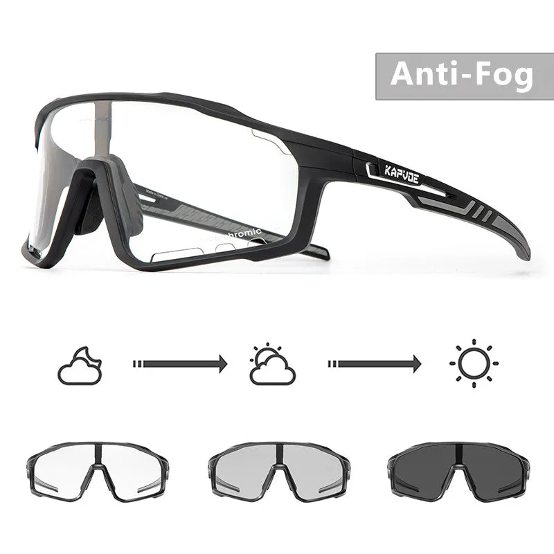 Kapvoe X76 Anti-Fog Photochromic Sunglasses