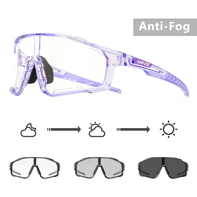 Kapvoe X76 Anti-Fog Photochromic Sunglasses