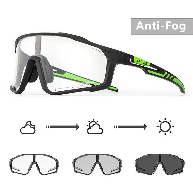 Kapvoe X76 Anti-Fog Photochromic Sunglasses