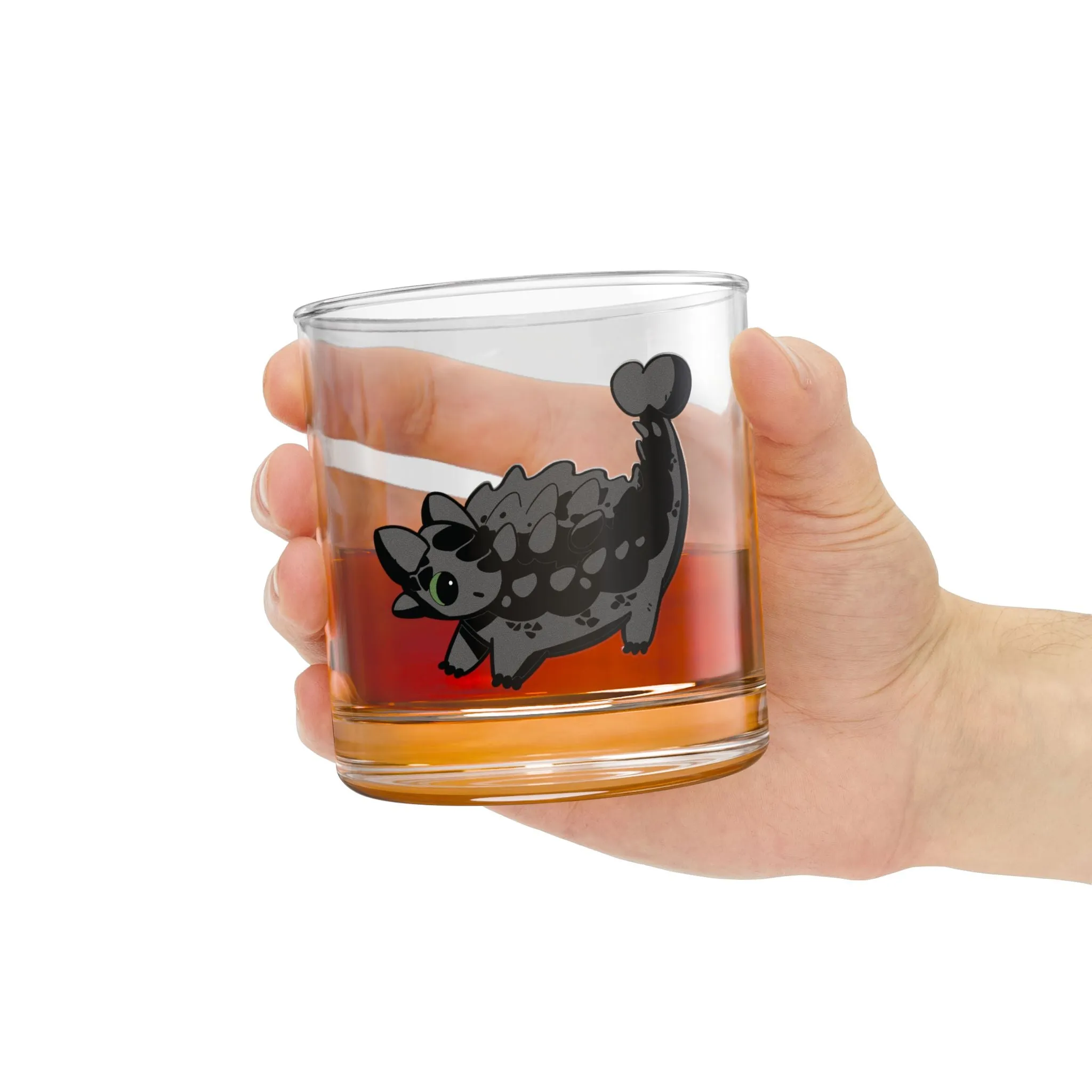 Limited Edition Retro Collectible Glass - Melanistic Ankylosaurus