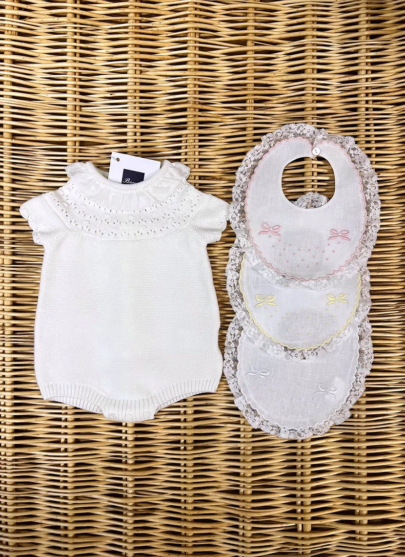 LINEN & LACES BIB