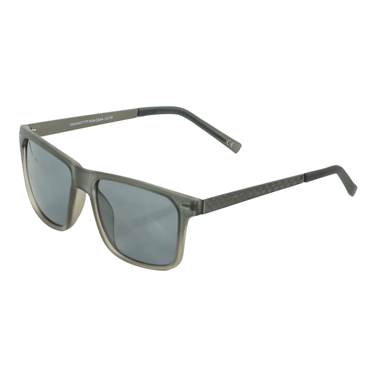 Men's Rectangle Sunglasses Gray/White