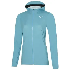 Mizuno Waterproof 20K ER Jacket (Womens) - Milky Blue