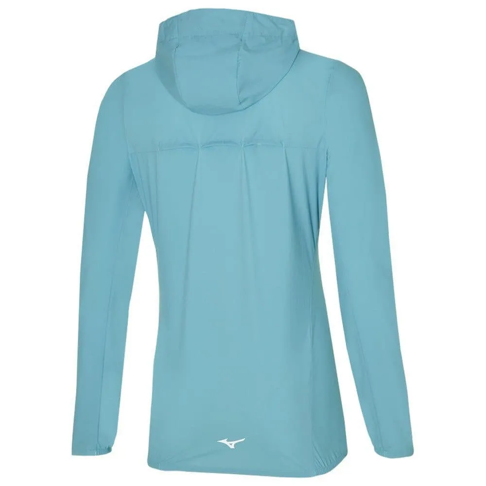 Mizuno Waterproof 20K ER Jacket (Womens) - Milky Blue