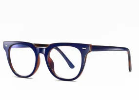 Navy Blue - Unisex Blue Light Filtering Glasses (High-grade)