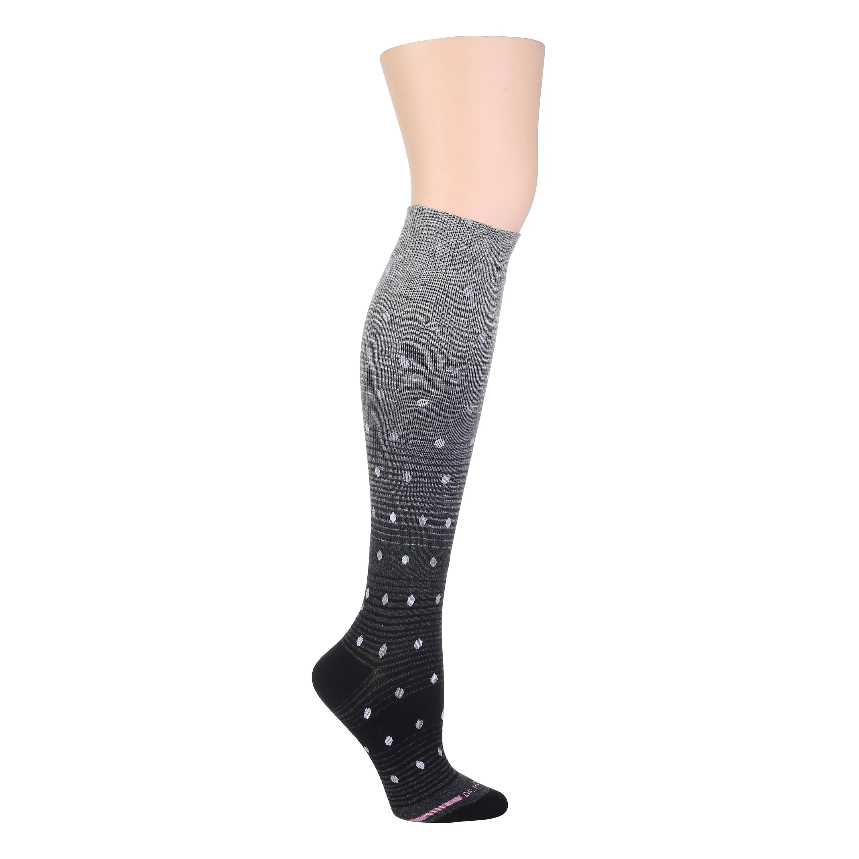 Ombre with Dots | Knee-High Compression Socks For Women