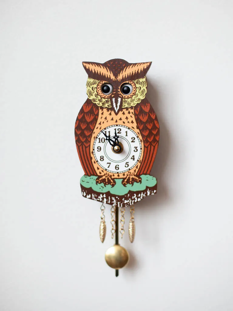 Owl Clock