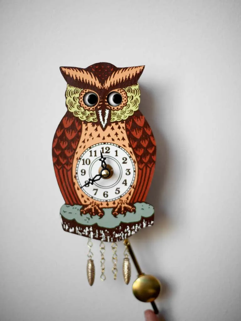 Owl Clock