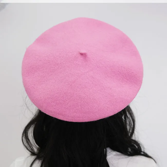 Personalized Beret with Back Stitching