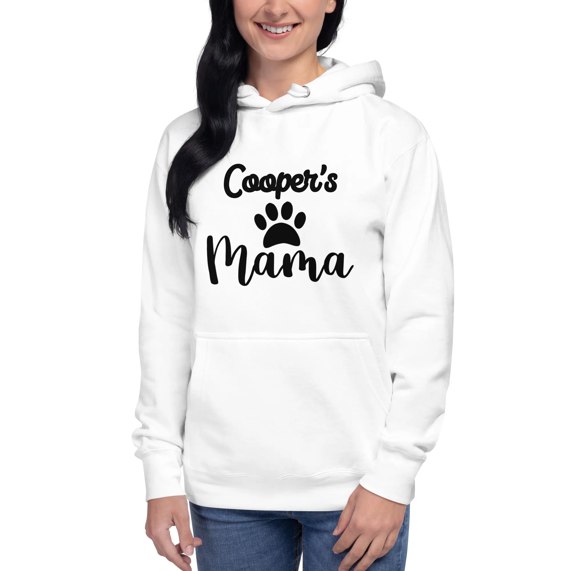 Personalized Dog Mama Hoodie