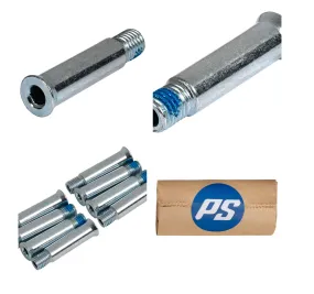 Powerslide - Steel Axle - Hex 36mm/8mm - 8 Pack