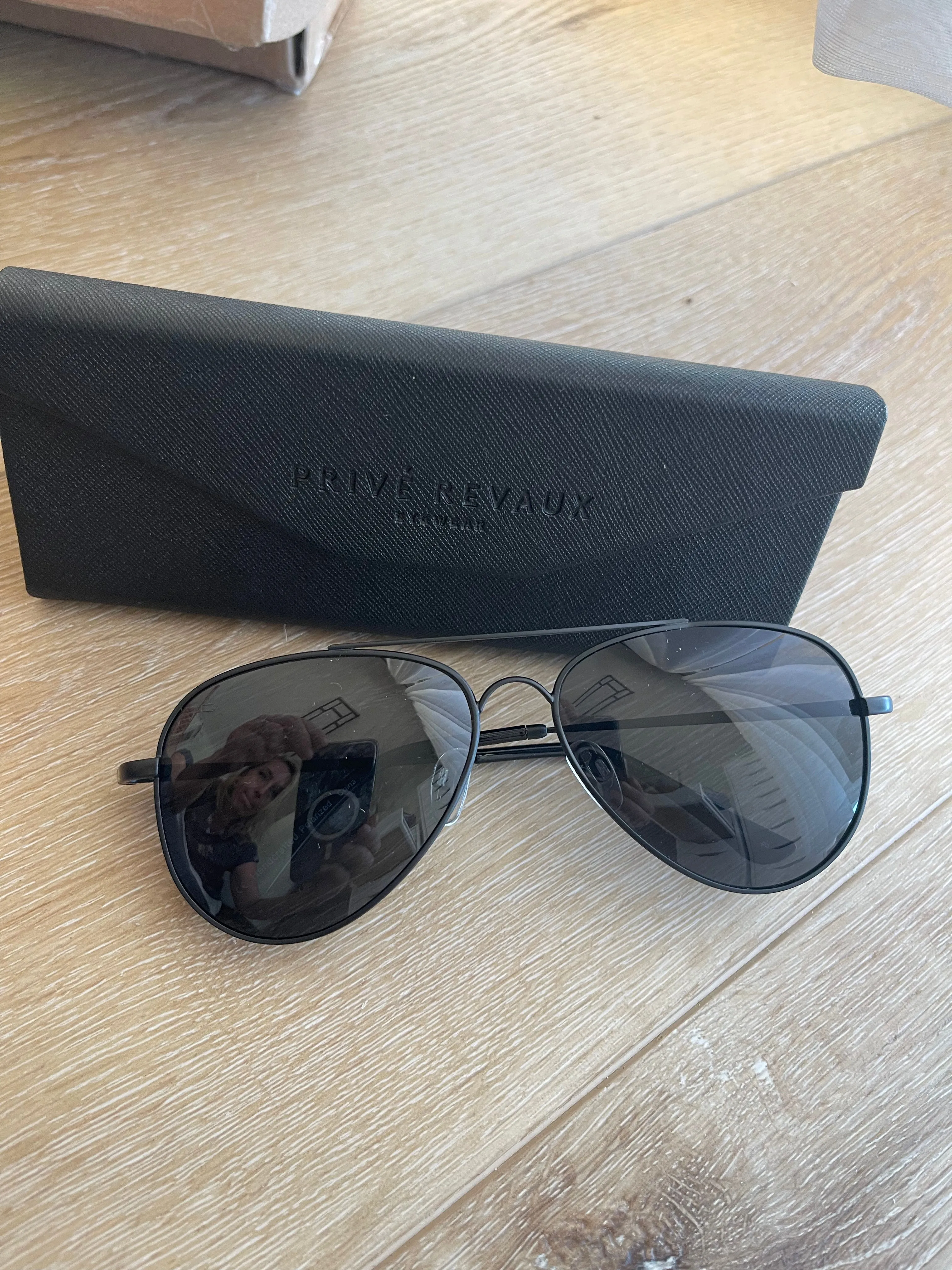 Prive Revaux The Showstopper Aviator Polarized Sunglasses