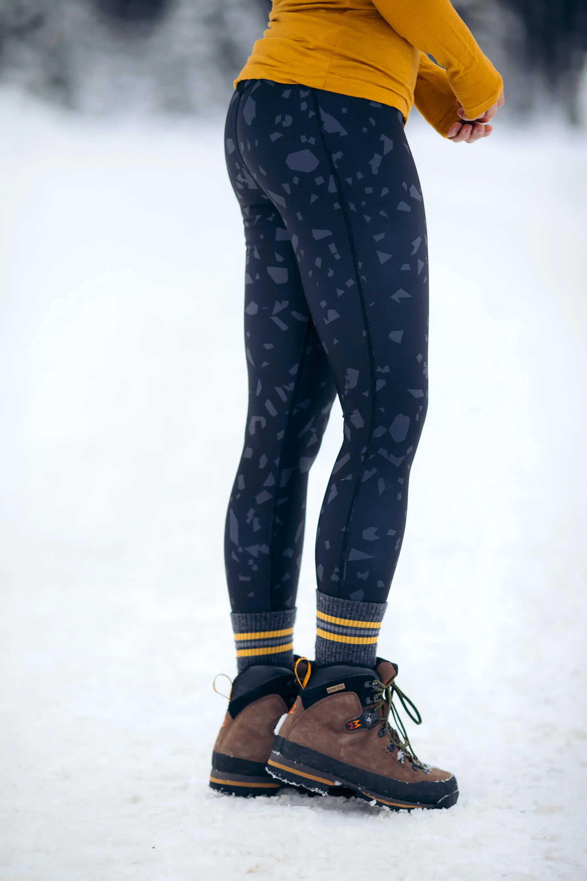 Pro Winter Leggings Frozen Night - Tall ( 7cm)