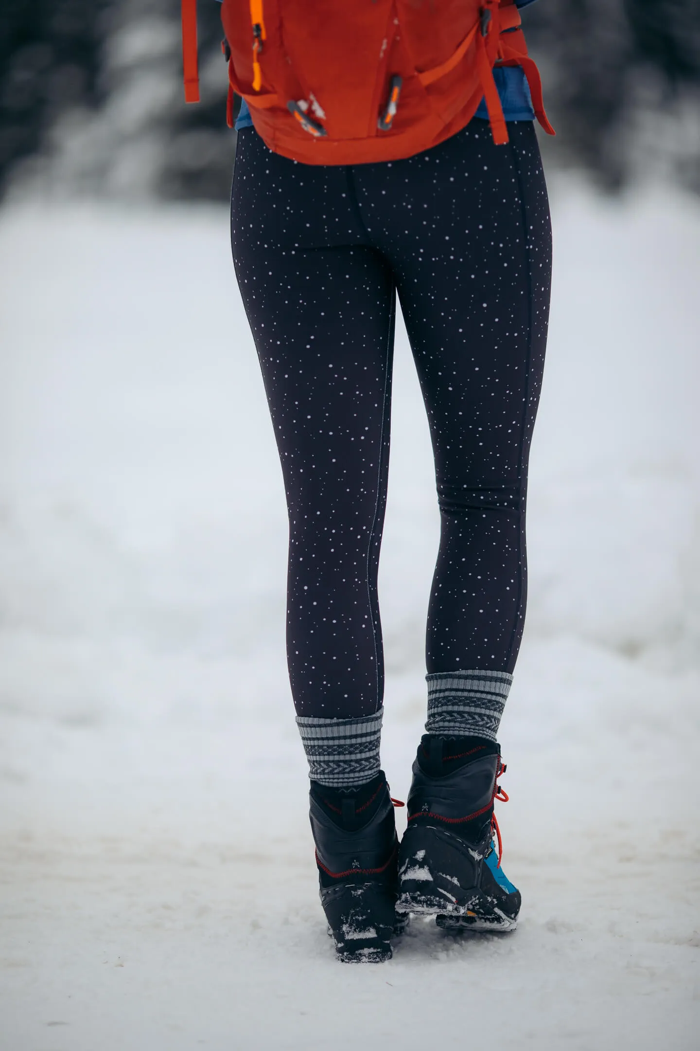 Pro Winter Leggings Midnight Snow - Tall ( 7cm)