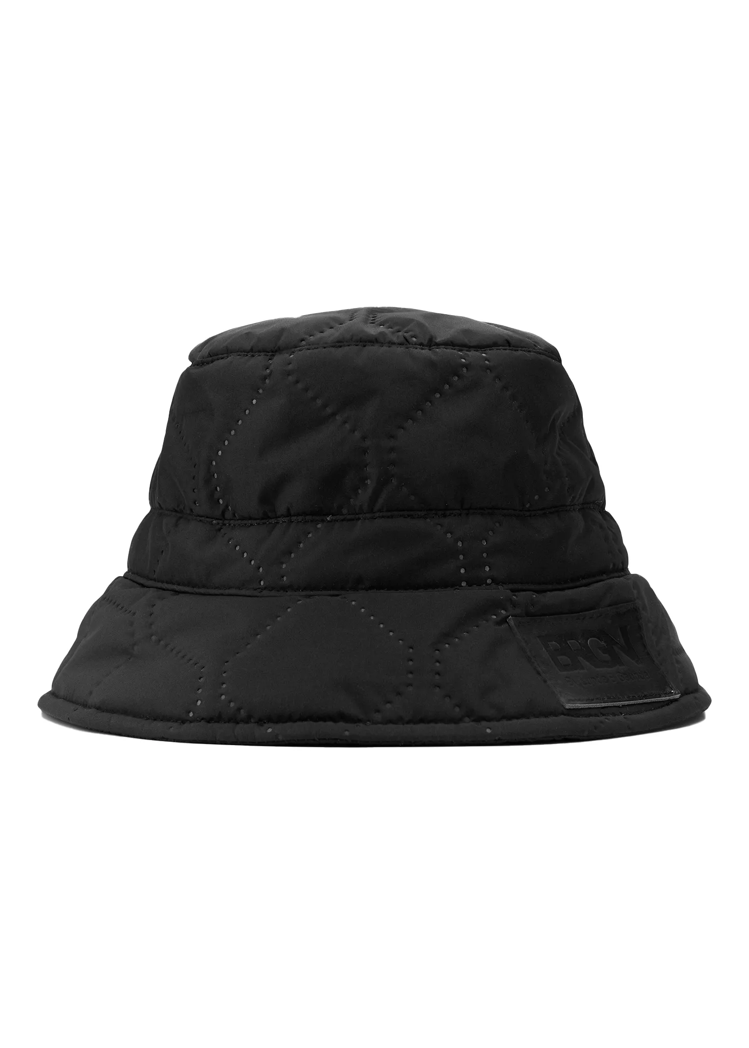 Quilted Bucket Hat - New Black