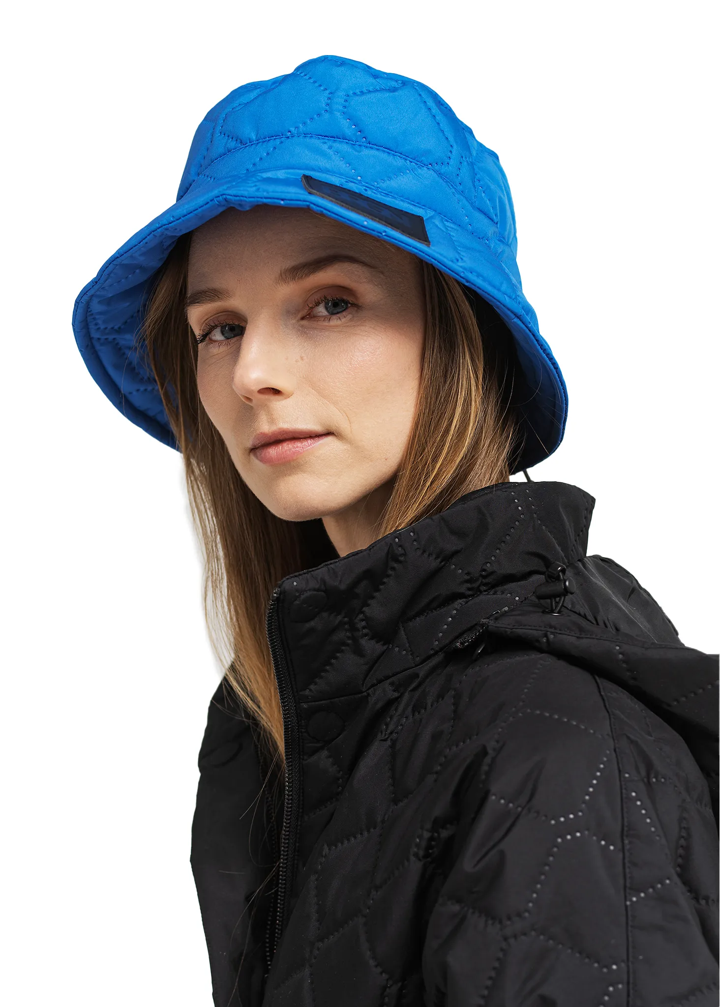 Quilted Bucket Hat - Palace Blue