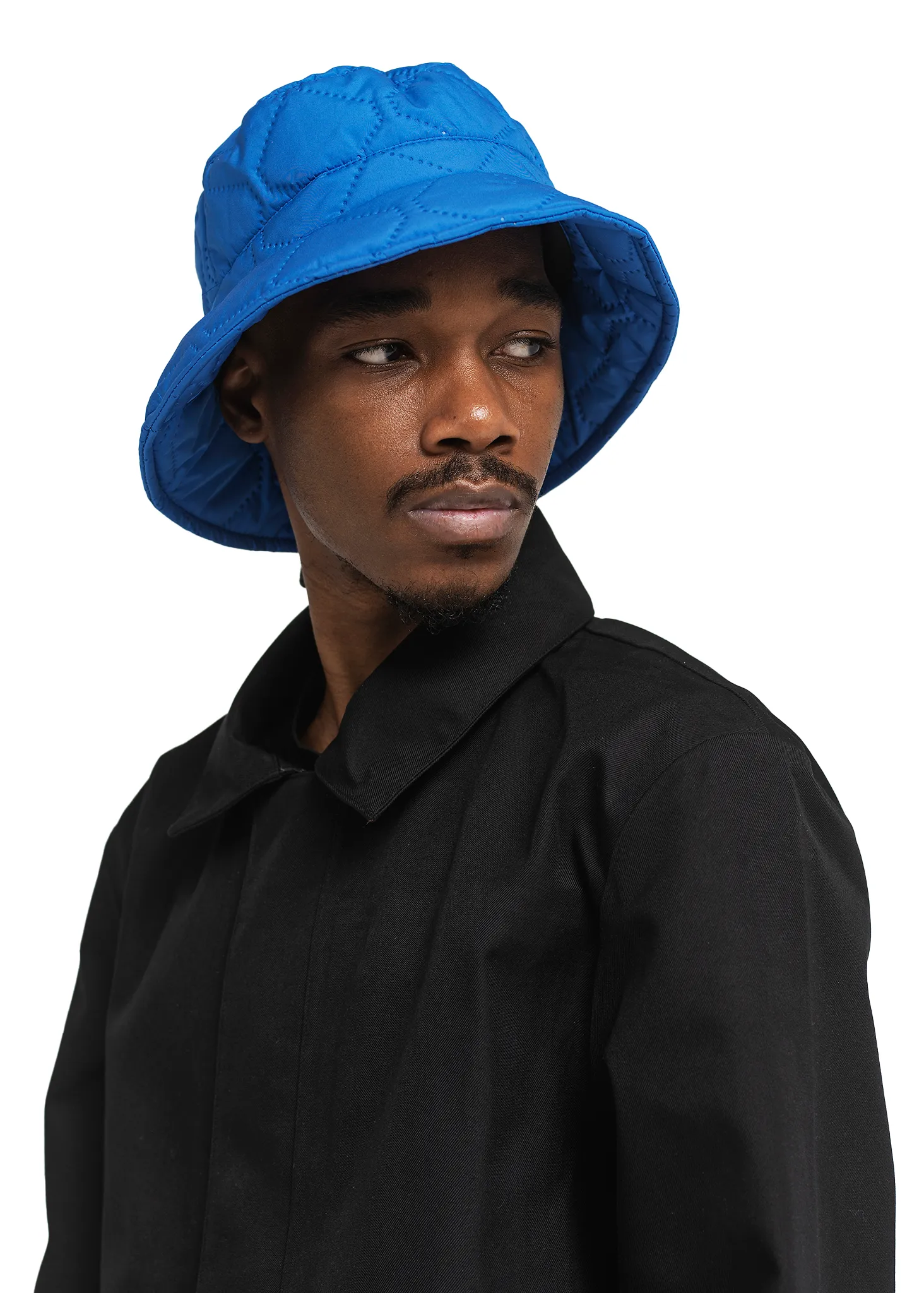 Quilted Bucket Hat - Palace Blue