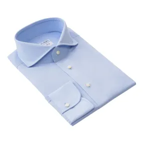 "All Day Long Collection" Cotton Light Blue Shirt