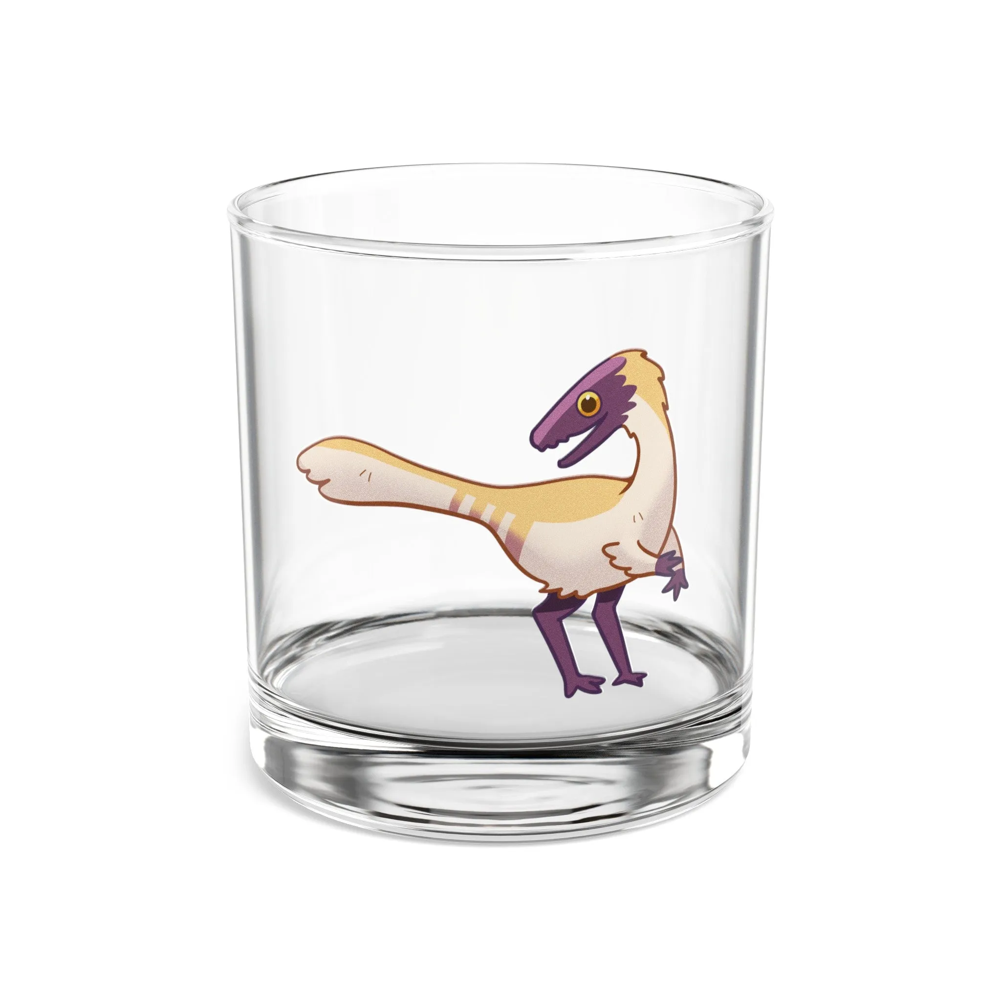 Retro Collectible Glass - Compsognathus