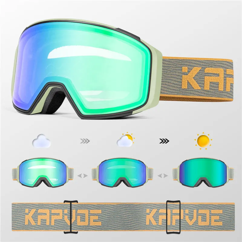 REVO K0716 Photochromic Ski Goggles