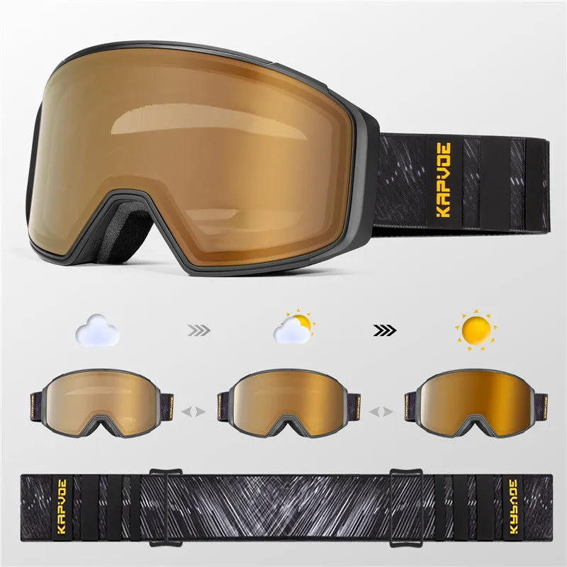 REVO K0716 Photochromic Ski Goggles