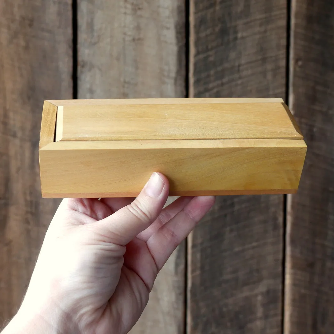 Small Plain Wooden Box