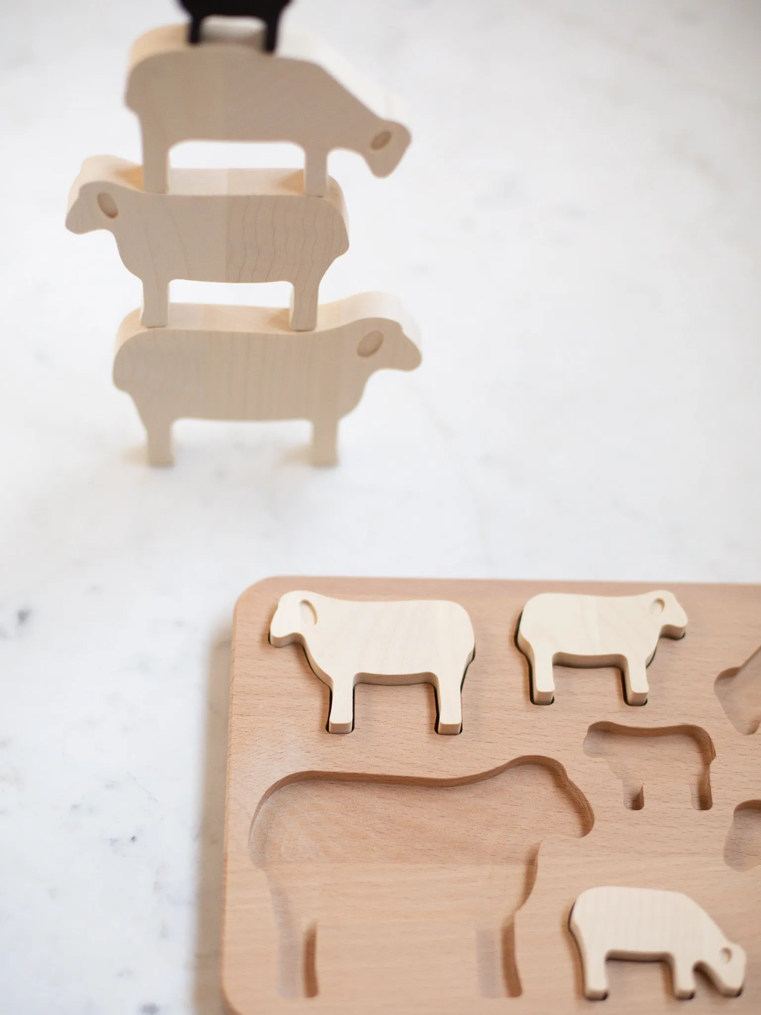 Stacking Sheep Puzzle