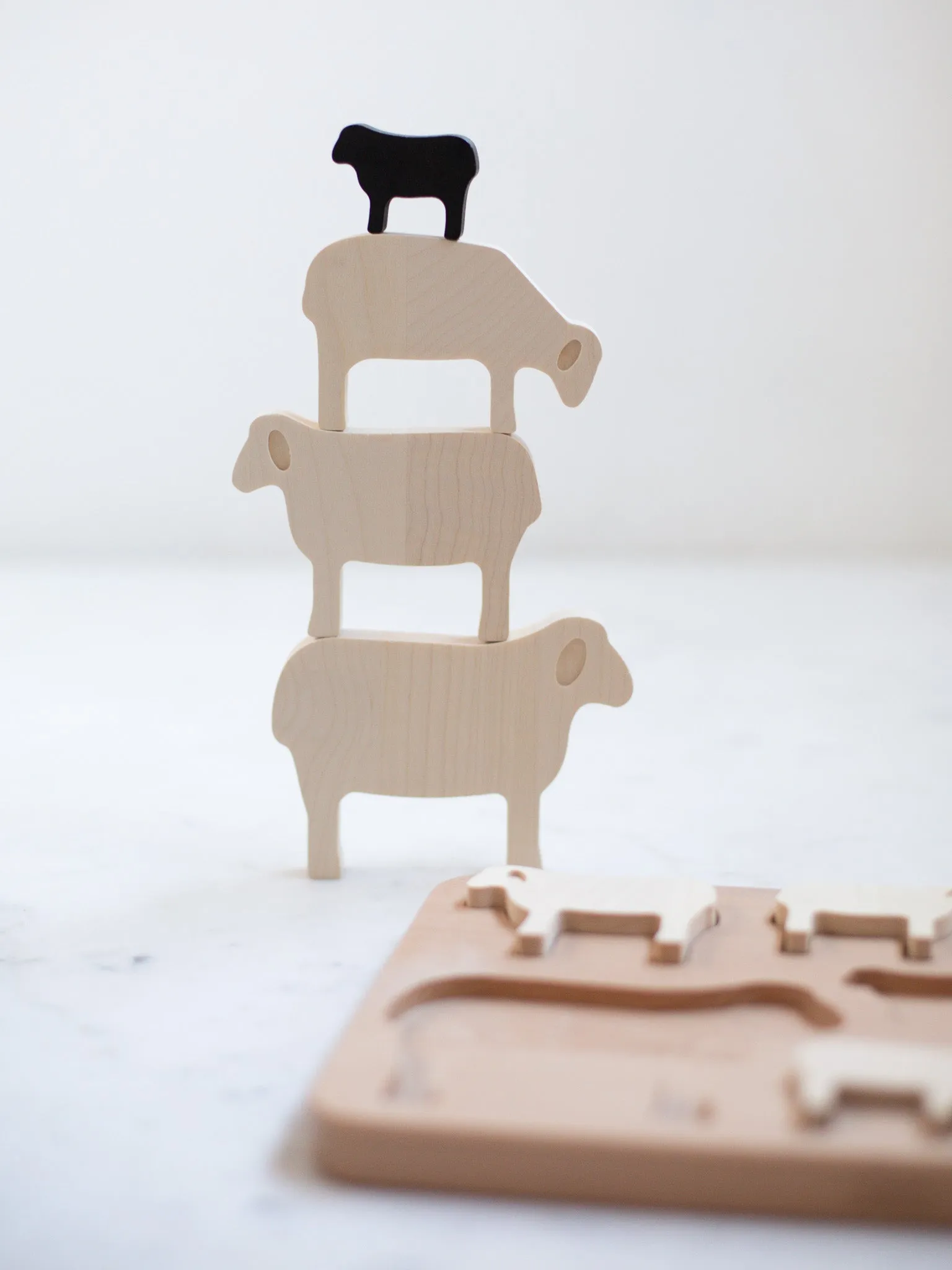 Stacking Sheep Puzzle