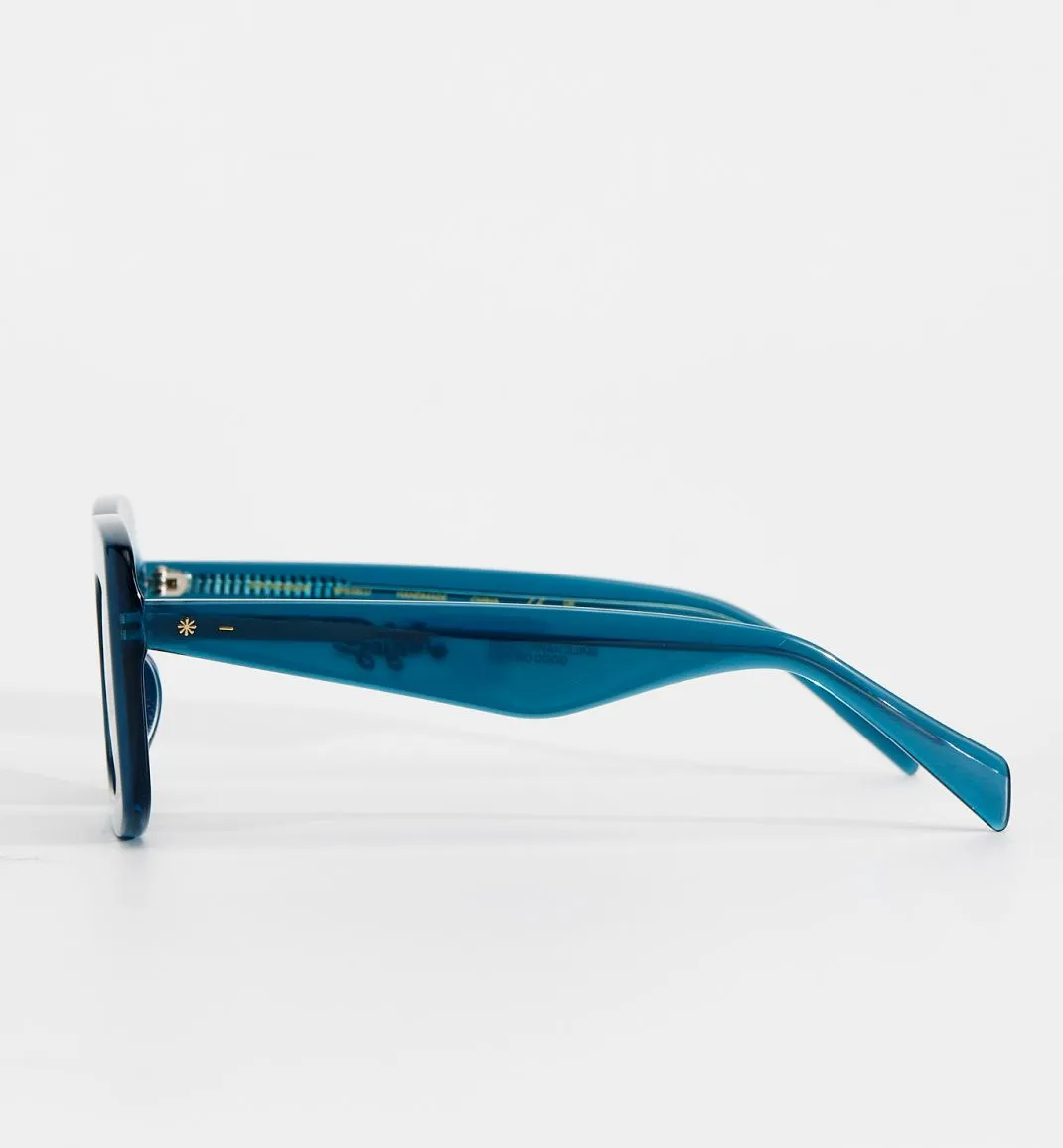 Sun Worship Bio-Acetate Sunglasses - Ocean with Smoke Lens