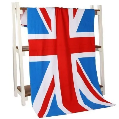 UK United Kingdom Flag Beach Towel