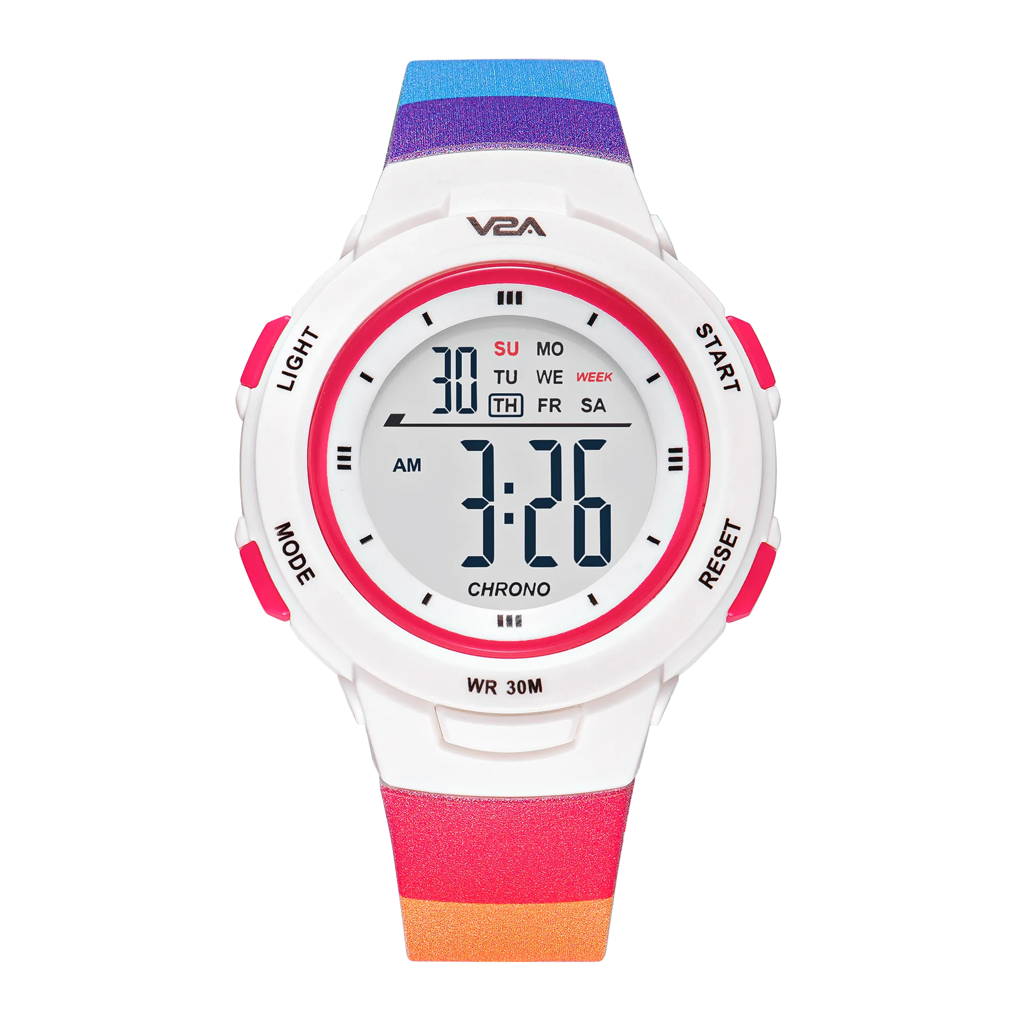 V2A Digital Watch Kids Watch Unisex-Child Between 4 to 13 Years of Age Multi-Functional 30 M Waterproof Digital Sports Watches for Kids | Digital Watch for Kids