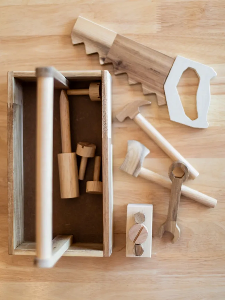 Wooden Tool Set